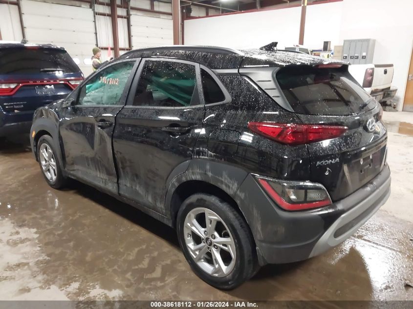 2022 Hyundai Kona Sel VIN: KM8K3CAB8NU841108 Lot: 38618112