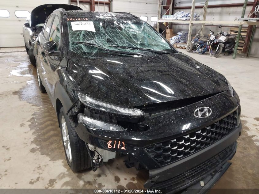 2022 Hyundai Kona Sel VIN: KM8K3CAB8NU841108 Lot: 38618112