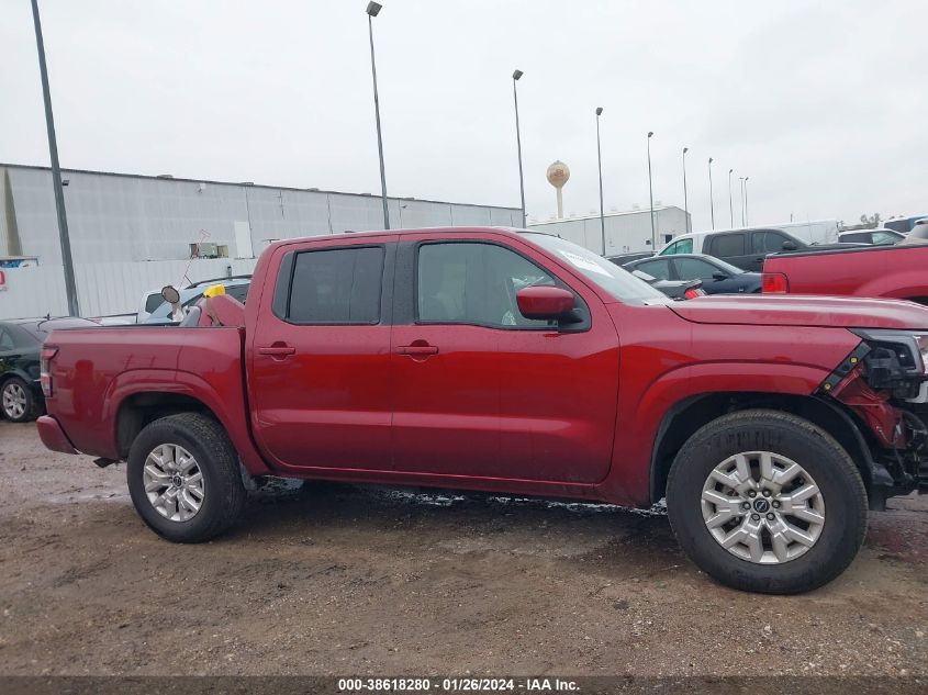 2022 Nissan Frontier Sv 4X2 VIN: 1N6ED1EJ2NN683263 Lot: 38618280