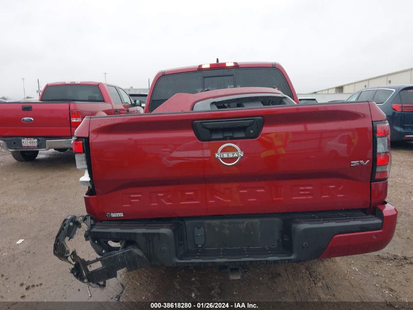 2022 Nissan Frontier Sv 4X2 VIN: 1N6ED1EJ2NN683263 Lot: 38618280