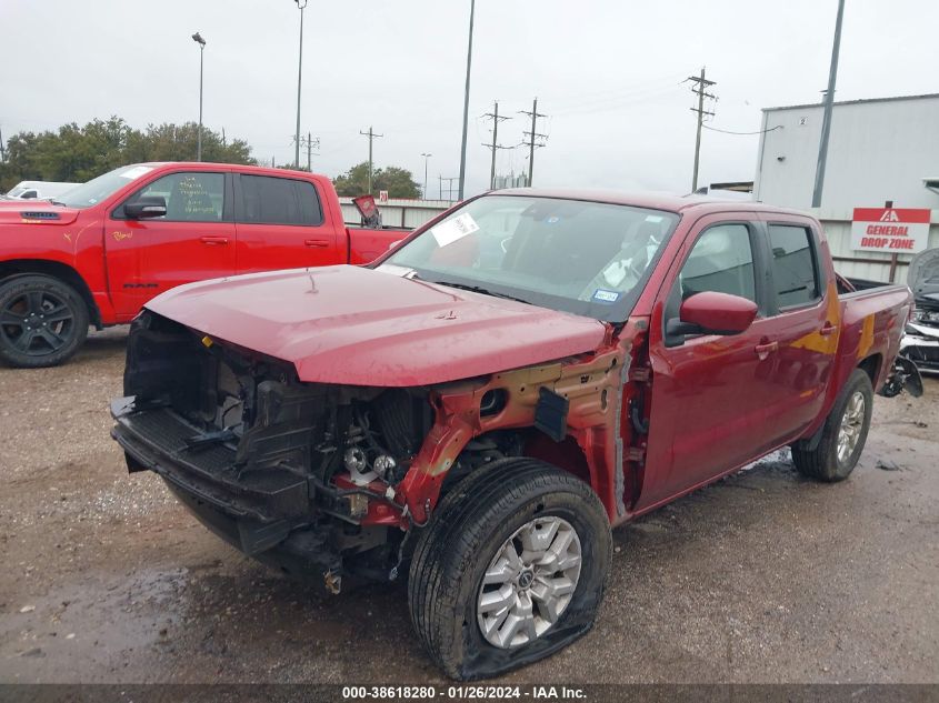 2022 Nissan Frontier Sv 4X2 VIN: 1N6ED1EJ2NN683263 Lot: 38618280