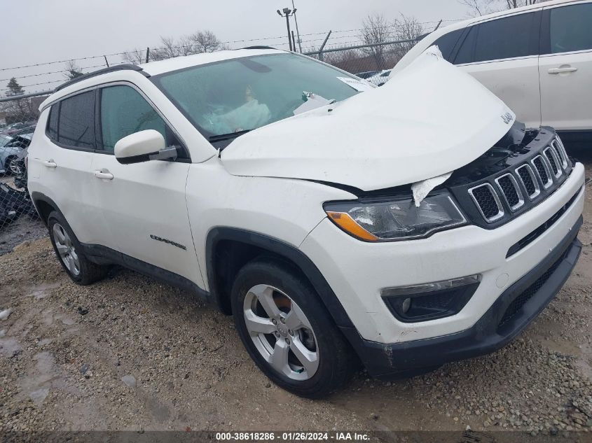 2018 Jeep Compass Latitude 4X4 VIN: 3C4NJDBBXJT422936 Lot: 38618286