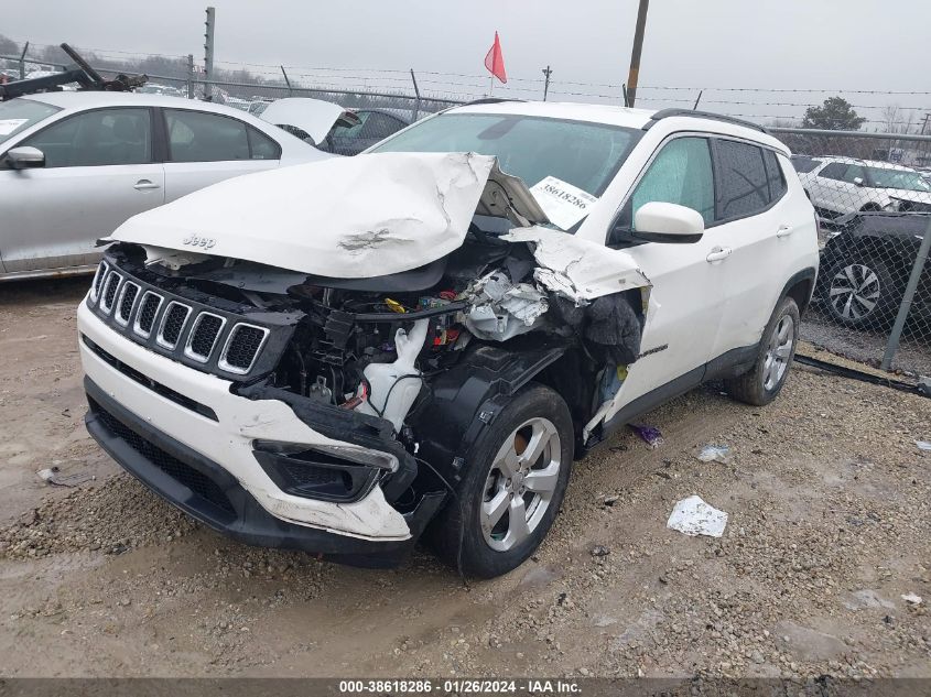 2018 Jeep Compass Latitude 4X4 VIN: 3C4NJDBBXJT422936 Lot: 38618286