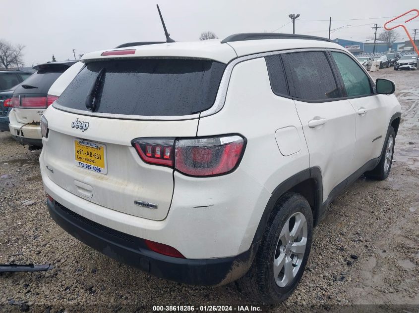 2018 Jeep Compass Latitude 4X4 VIN: 3C4NJDBBXJT422936 Lot: 38618286