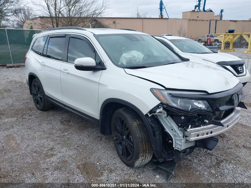 2022 Honda Pilot 2Wd Special Edition VIN: 5FNYF5H24NB005845 Lot: 38618351