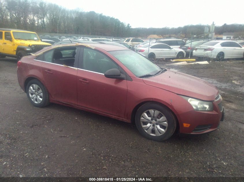 2012 Chevrolet Cruze Ls VIN: 1G1PC5SH0C7282358 Lot: 38618415