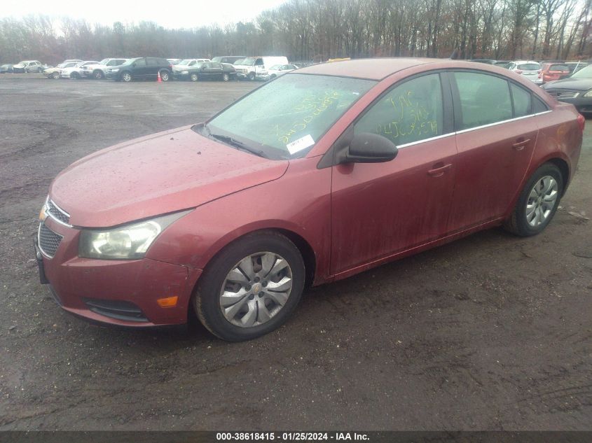 2012 Chevrolet Cruze Ls VIN: 1G1PC5SH0C7282358 Lot: 38618415