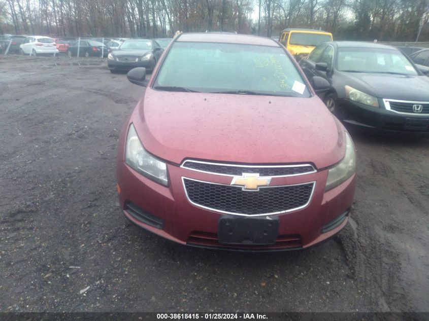 2012 Chevrolet Cruze Ls VIN: 1G1PC5SH0C7282358 Lot: 38618415