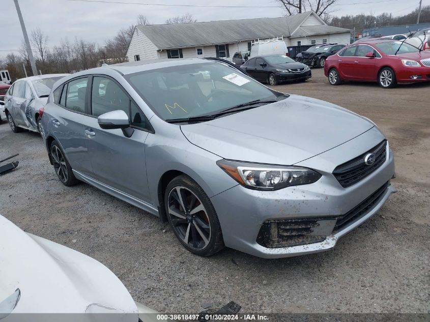 2020 Subaru Impreza Sport 5-Door VIN: 4S3GTAM69L3735251 Lot: 38618497