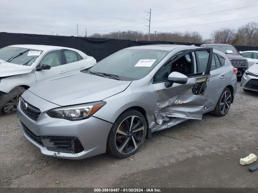 2020 Subaru Impreza Sport 5-Door VIN: 4S3GTAM69L3735251 Lot: 38618497