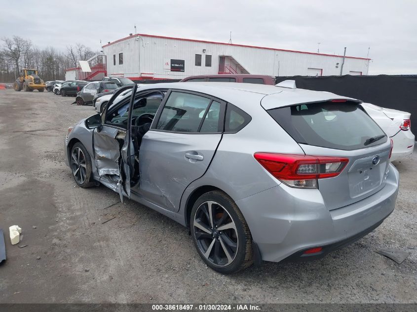 2020 Subaru Impreza Sport 5-Door VIN: 4S3GTAM69L3735251 Lot: 38618497