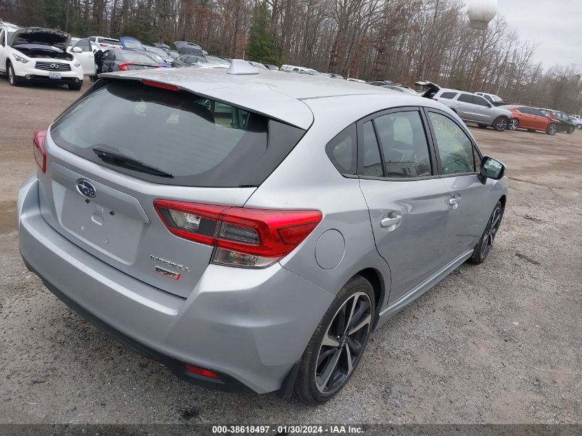 2020 Subaru Impreza Sport 5-Door VIN: 4S3GTAM69L3735251 Lot: 38618497