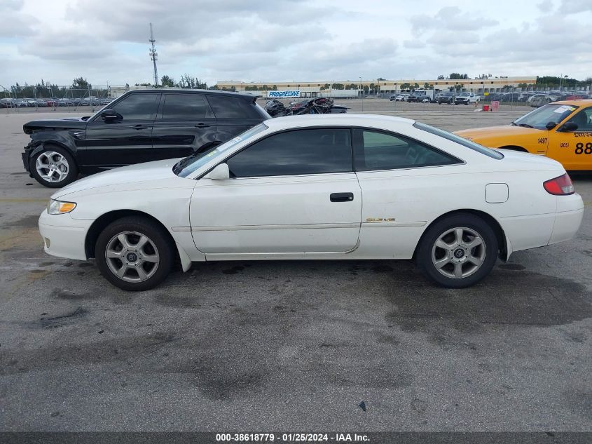 1999 Toyota Camry Solara Se V6 VIN: 2T1CF22P6XC158246 Lot: 38618779