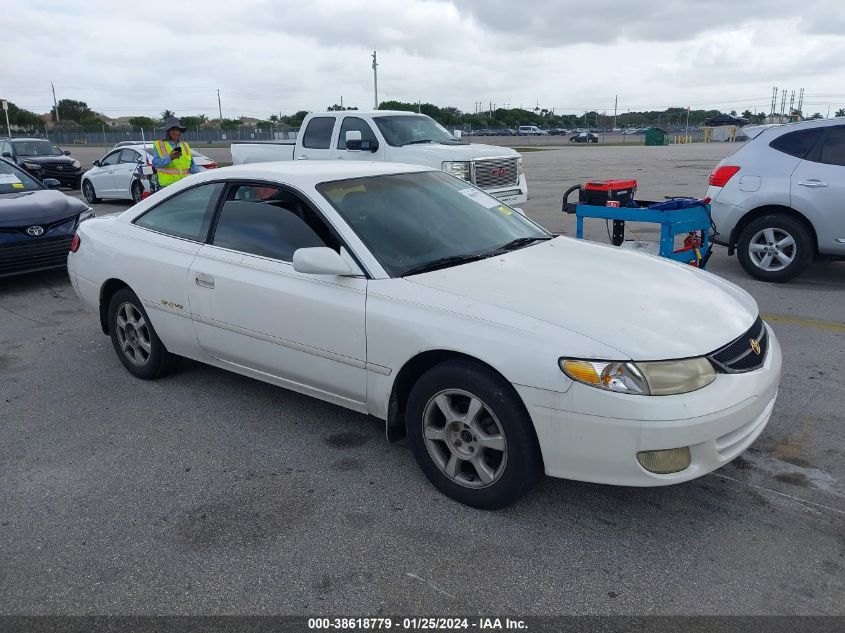 1999 Toyota Camry Solara Se V6 VIN: 2T1CF22P6XC158246 Lot: 38618779