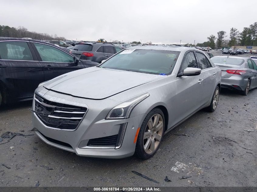 2015 Cadillac Cts Premium VIN: 1G6AT5S3XF0123400 Lot: 38618784