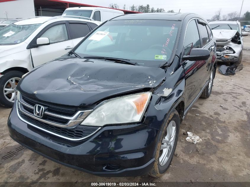 2011 Honda Cr-V Ex VIN: 5J6RE4H51BL006871 Lot: 38619019