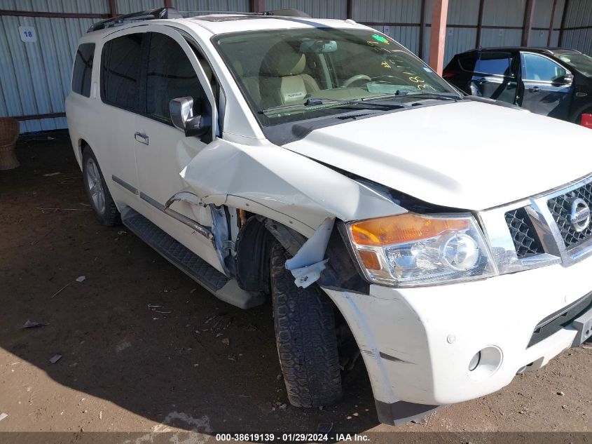 2013 Nissan Armada Platinum VIN: 5N1AA0ND3DN611528 Lot: 38619139