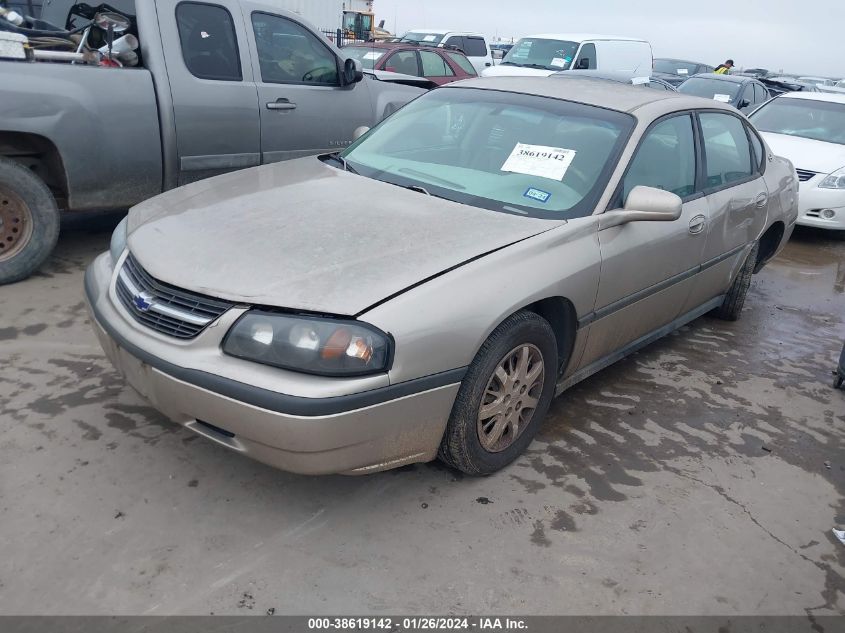 2003 Chevrolet Impala VIN: 2G1WF52E939235949 Lot: 38619142