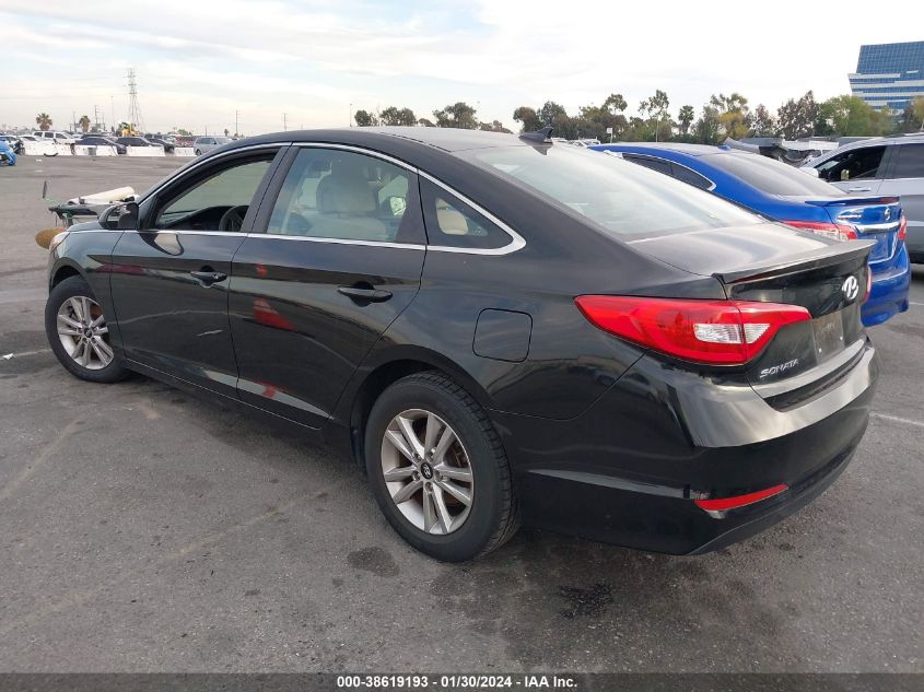 2016 Hyundai Sonata VIN: 5NPE24AF5GH408503 Lot: 38619193