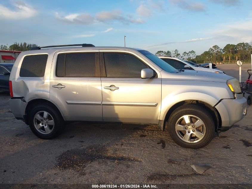 2011 Honda Pilot Ex-L VIN: 5FNYF3H54BB001773 Lot: 38619234