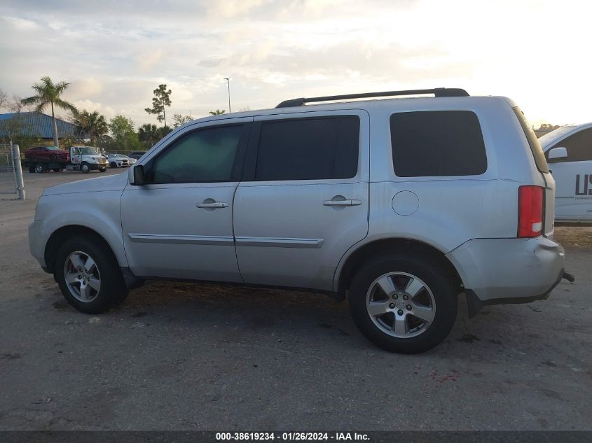 2011 Honda Pilot Ex-L VIN: 5FNYF3H54BB001773 Lot: 38619234