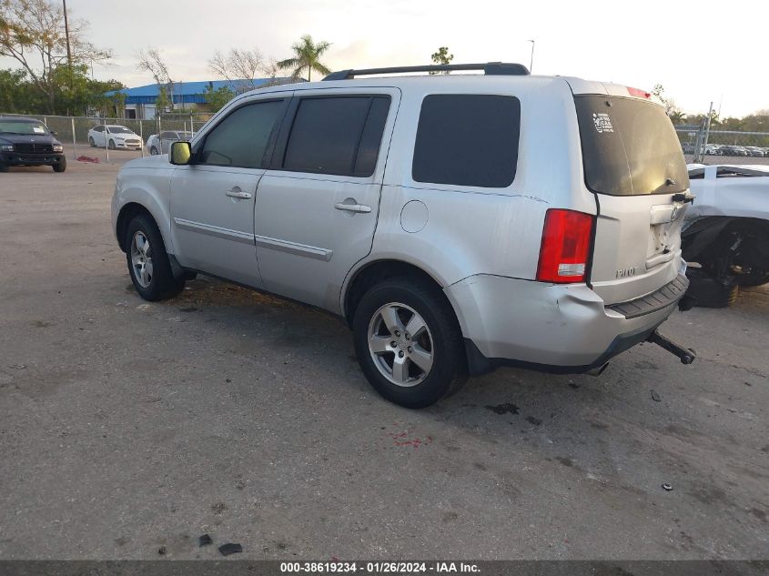 2011 Honda Pilot Ex-L VIN: 5FNYF3H54BB001773 Lot: 38619234