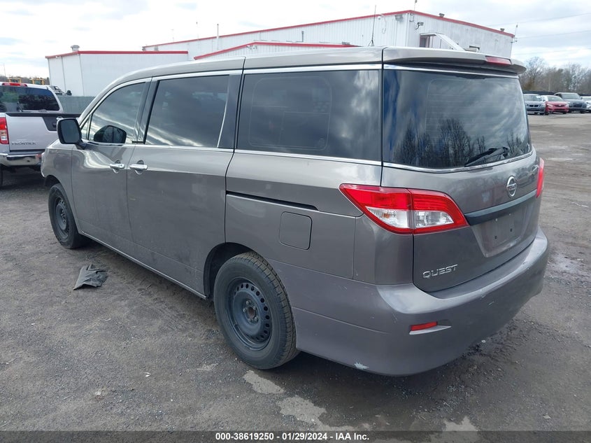 2016 Nissan Quest Platinum/S/Sl/Sv VIN: JN8AE2KP4G9156046 Lot: 38619250