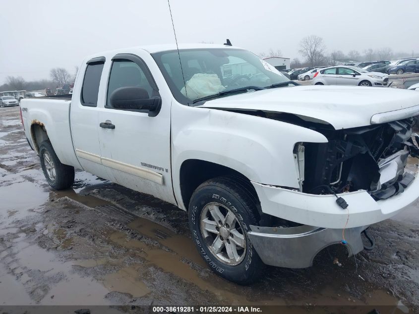 2008 GMC Sierra 1500 Sle2 VIN: 2GTEK19JX81310044 Lot: 38619281