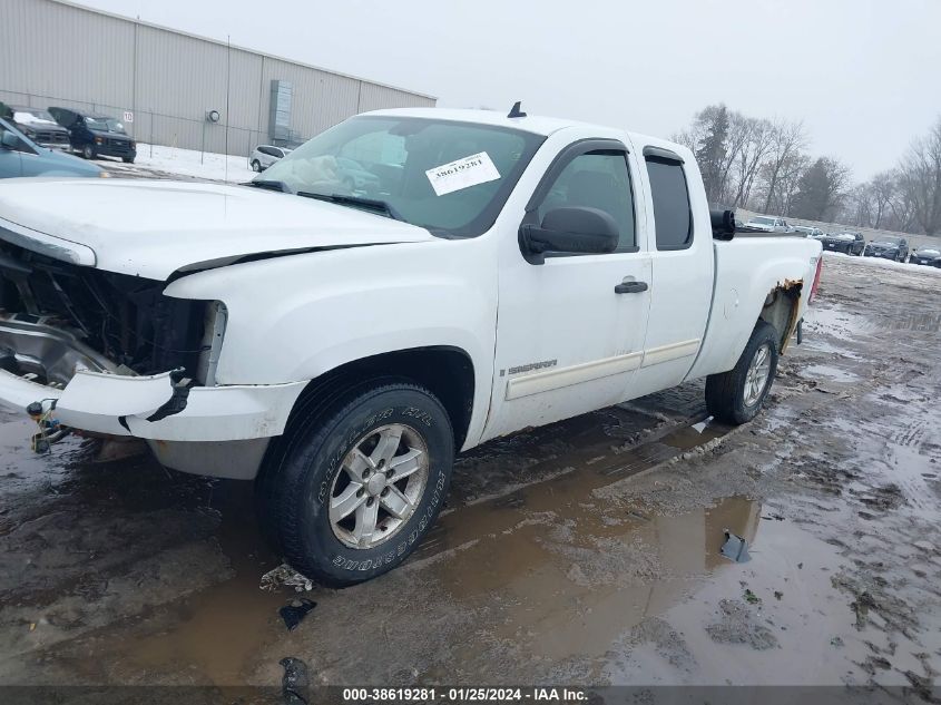 2008 GMC Sierra 1500 Sle2 VIN: 2GTEK19JX81310044 Lot: 38619281