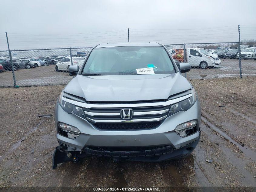 2018 Honda Pilot Ex-L VIN: 5FNYF5H5XJB018748 Lot: 38619284