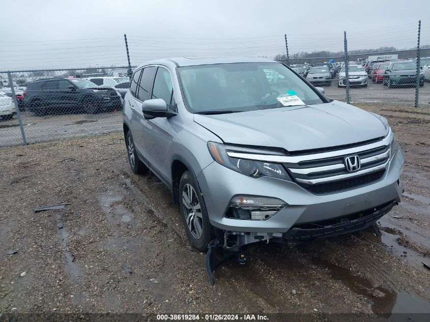 2018 Honda Pilot Ex-L VIN: 5FNYF5H5XJB018748 Lot: 38619284