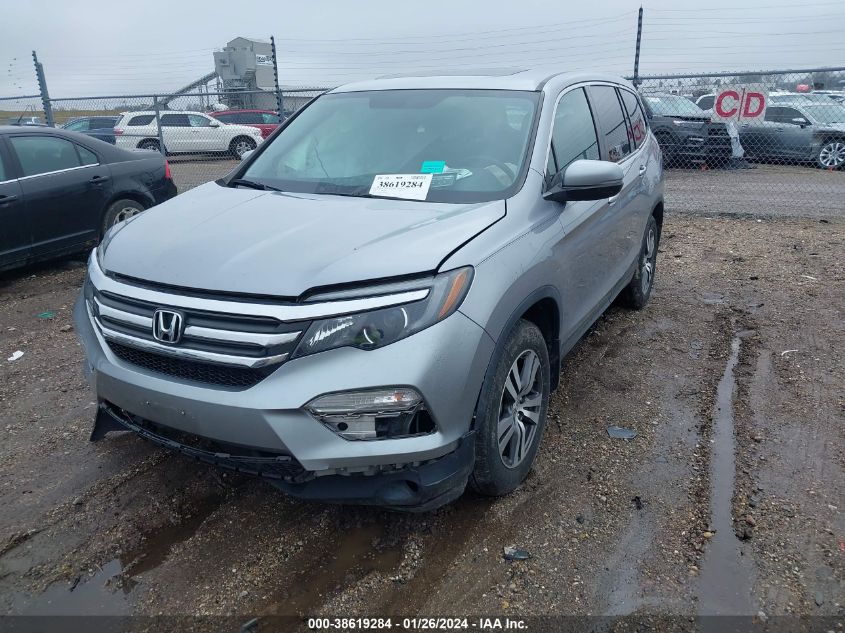 2018 Honda Pilot Ex-L VIN: 5FNYF5H5XJB018748 Lot: 38619284