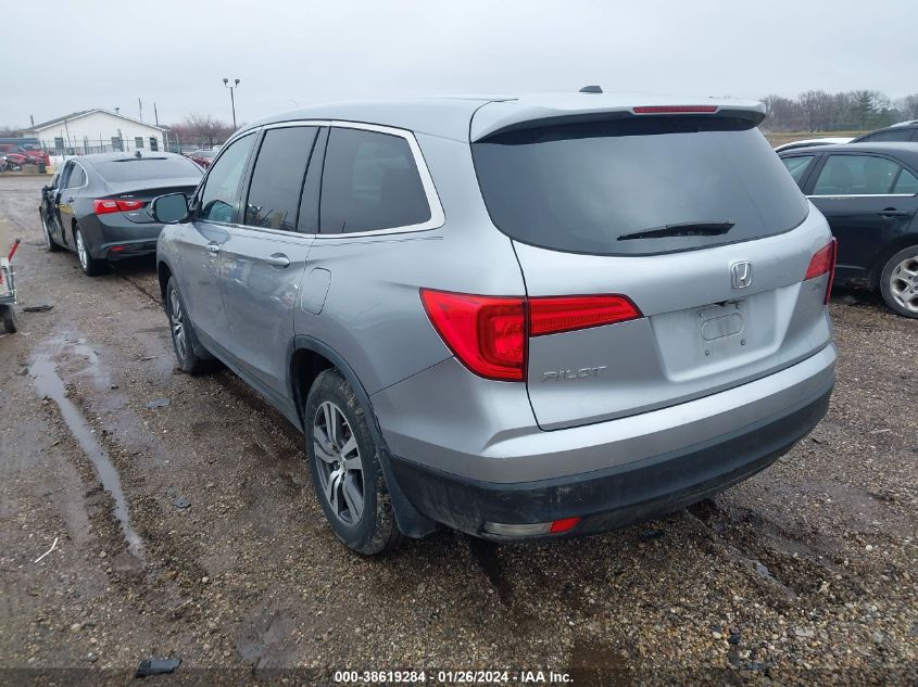 2018 Honda Pilot Ex-L VIN: 5FNYF5H5XJB018748 Lot: 38619284