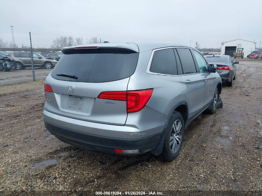 2018 Honda Pilot Ex-L VIN: 5FNYF5H5XJB018748 Lot: 38619284