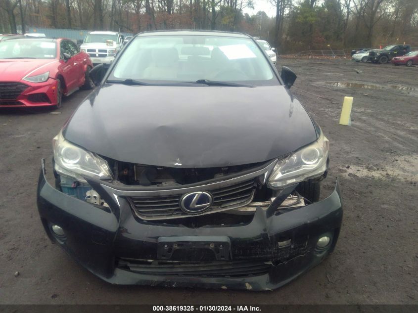 2012 Lexus Ct 200 VIN: JTHKD5BH4C2106813 Lot: 38619325