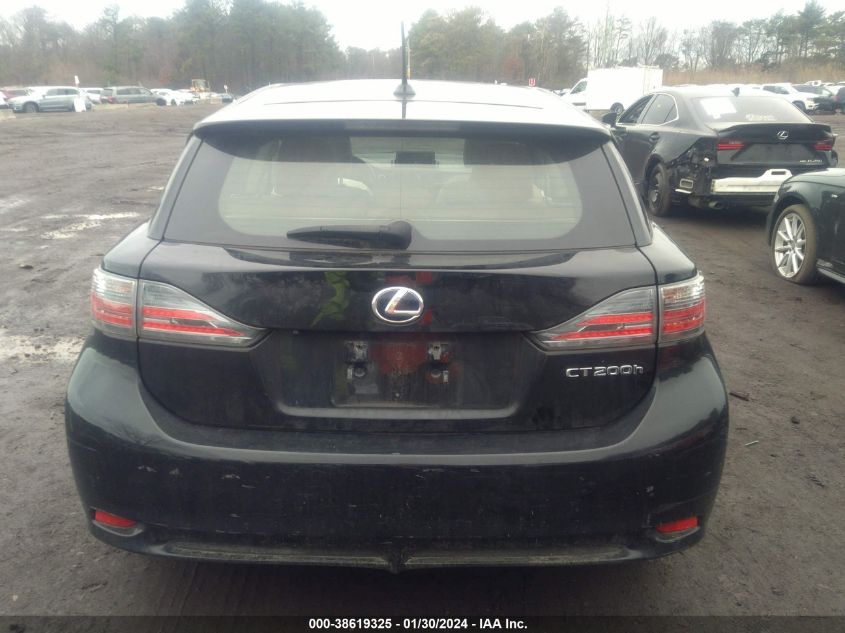 2012 Lexus Ct 200 VIN: JTHKD5BH4C2106813 Lot: 38619325