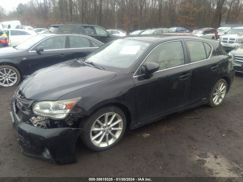 2012 Lexus Ct 200 VIN: JTHKD5BH4C2106813 Lot: 38619325