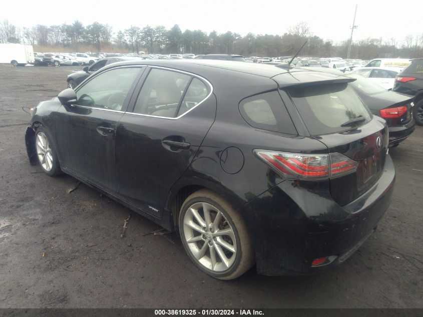 2012 Lexus Ct 200 VIN: JTHKD5BH4C2106813 Lot: 38619325