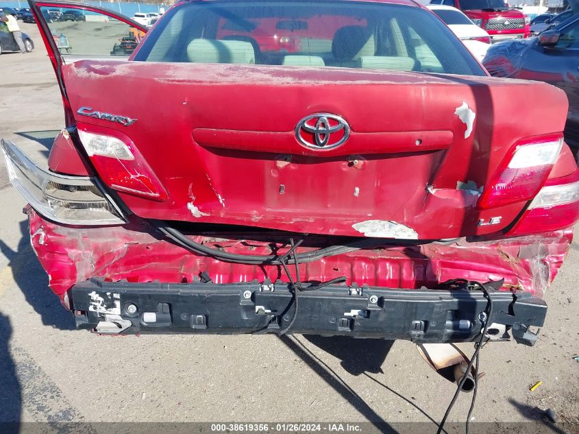 2007 Toyota Camry Le VIN: 4T1BE46K07U106960 Lot: 38619356