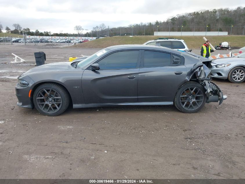 2018 Dodge Charger R/T Rwd VIN: 2C3CDXCT9JH166972 Lot: 38619466