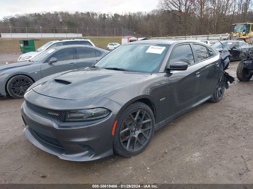 2018 Dodge Charger R/T Rwd VIN: 2C3CDXCT9JH166972 Lot: 38619466