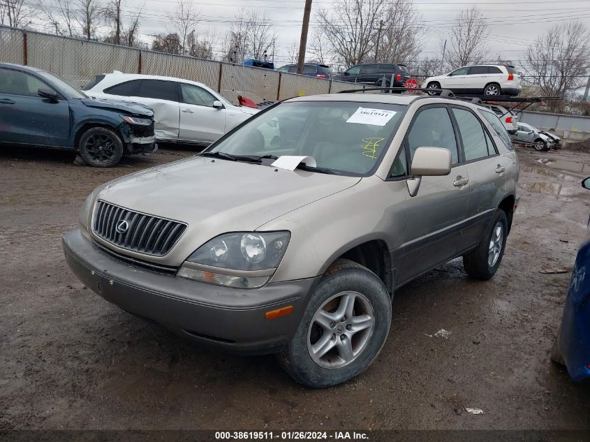 2000 Lexus Rx 300 VIN: JT6HF10U9Y0163632 Lot: 38619511