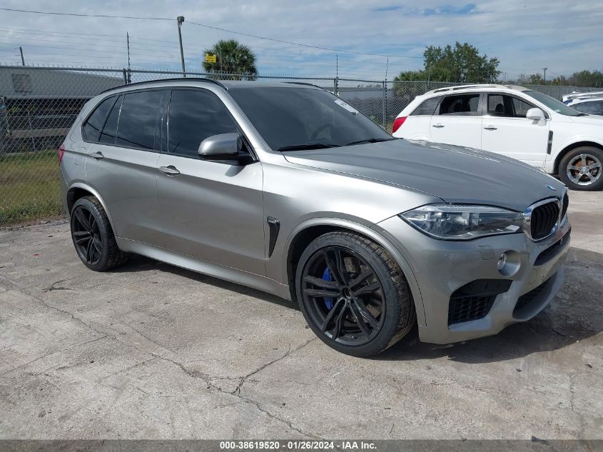 2015 BMW X5 M VIN: 5YMKT6C5XF0C89336 Lot: 38619520