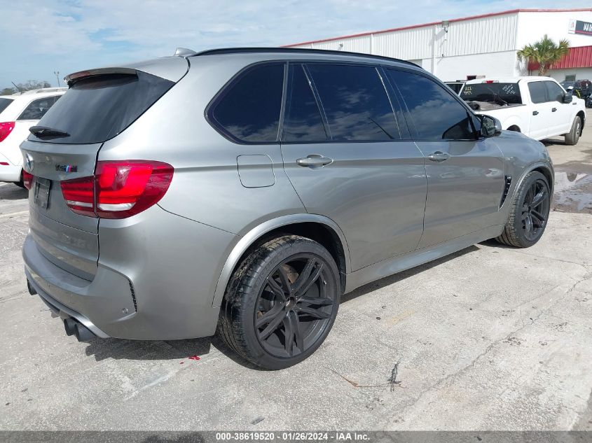 2015 BMW X5 M VIN: 5YMKT6C5XF0C89336 Lot: 38619520