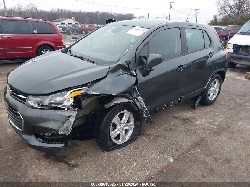 2019 Chevrolet Trax Ls VIN: 3GNCJKSB4KL299655 Lot: 38619525