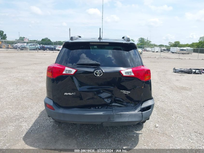 2013 Toyota Rav4 Limited VIN: 2T3DFREV5DW053366 Lot: 38619535