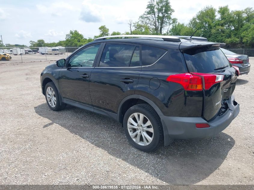 2013 Toyota Rav4 Limited VIN: 2T3DFREV5DW053366 Lot: 38619535