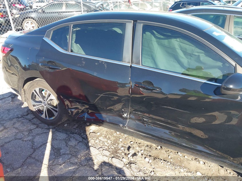 VIN 3N1AB8CV3MY297042 2021 NISSAN SENTRA SV XTRONIC CVT