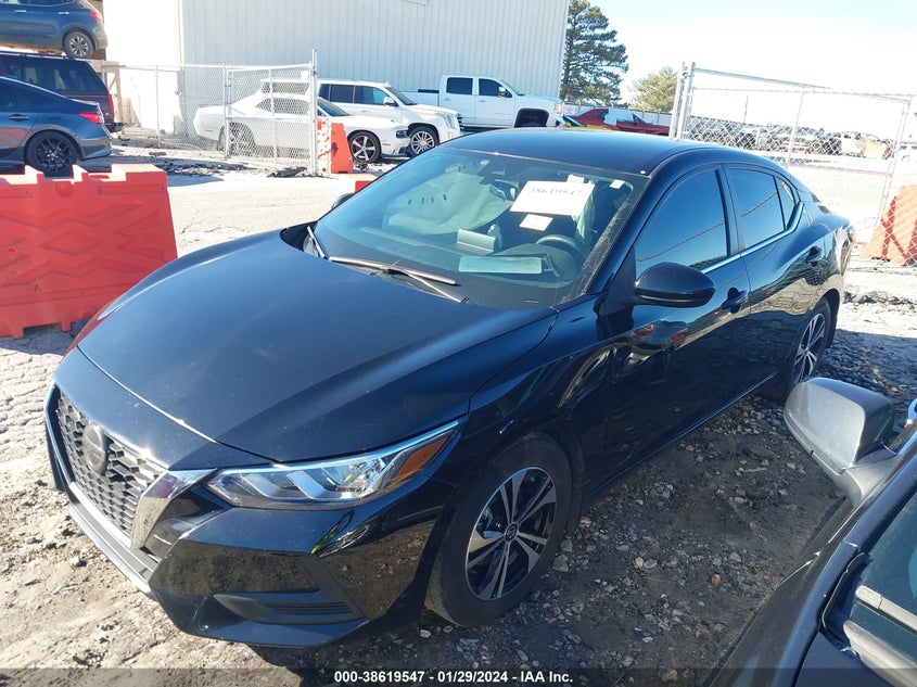VIN 3N1AB8CV3MY297042 2021 NISSAN SENTRA SV XTRONIC CVT