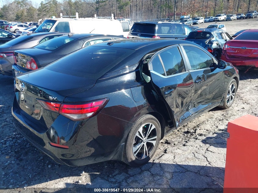 VIN 3N1AB8CV3MY297042 2021 NISSAN SENTRA SV XTRONIC CVT